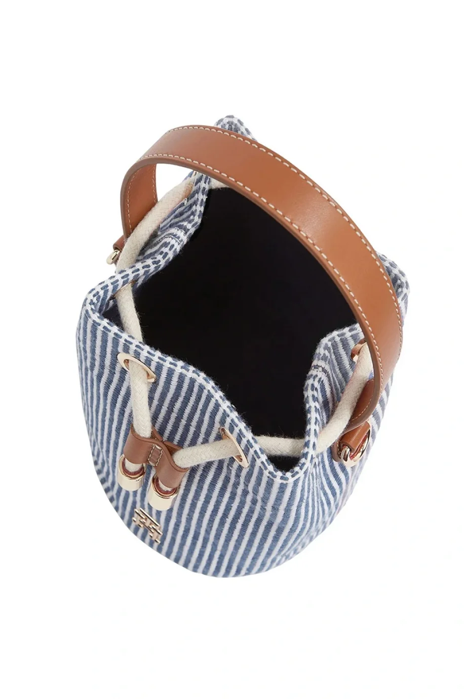 Tommy Hilfiger TH PREMIUM BEACH LE BUCKET Kadın  El Çantası AW0AW172150GY