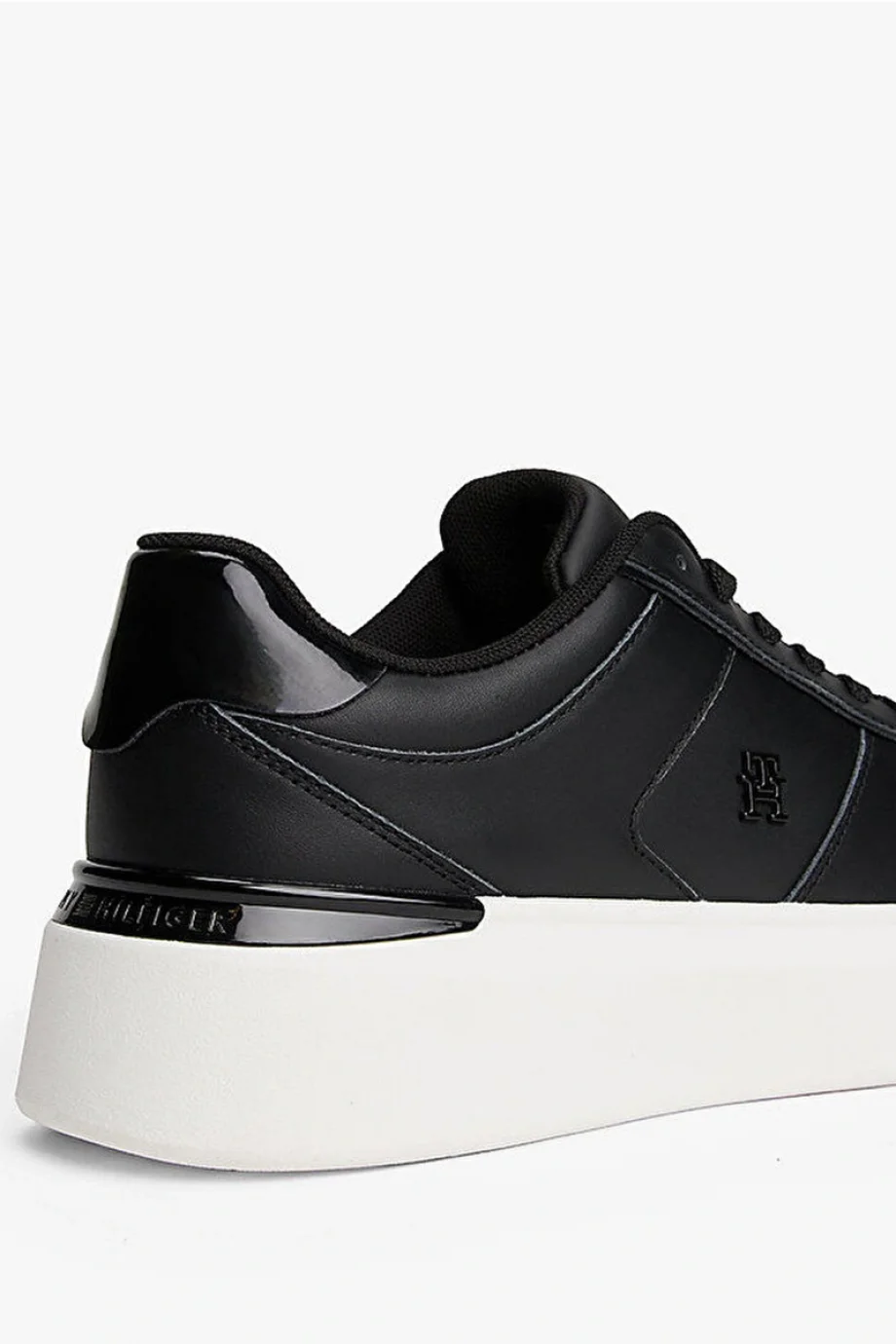 Tommy Hilfiger Rugan Platform Kadın Siyah Sneaker FW0FW08819BDS