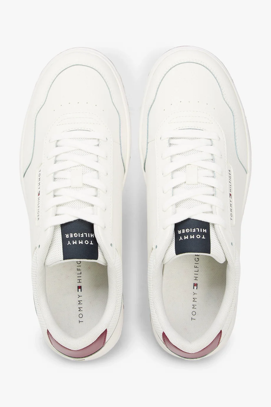 Tommy Hilfiger TH Basketbol Stili Core Lite Deri Erkek Mavi Sneaker FM0FM057130GY