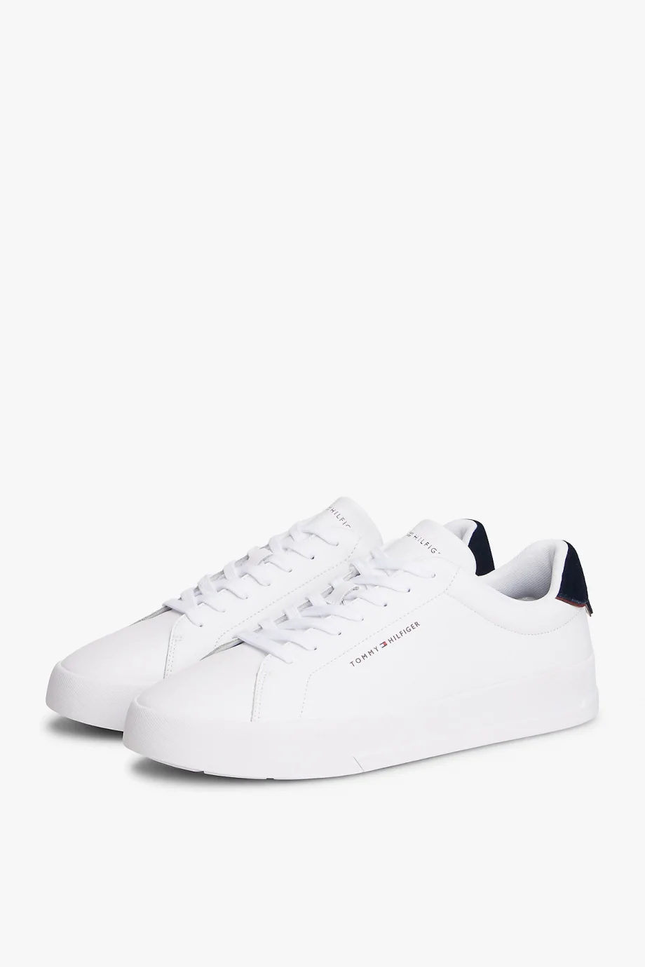 Tommy Hilfiger TH COURT LTH DETAIL ESS Erkek lacivert Sneaker FM0FM053670LD