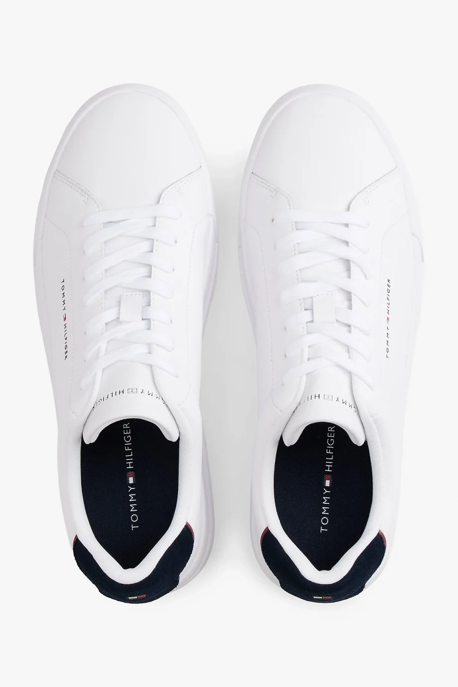 Tommy Hilfiger TH COURT LTH DETAIL ESS Erkek lacivert Sneaker FM0FM053670LD