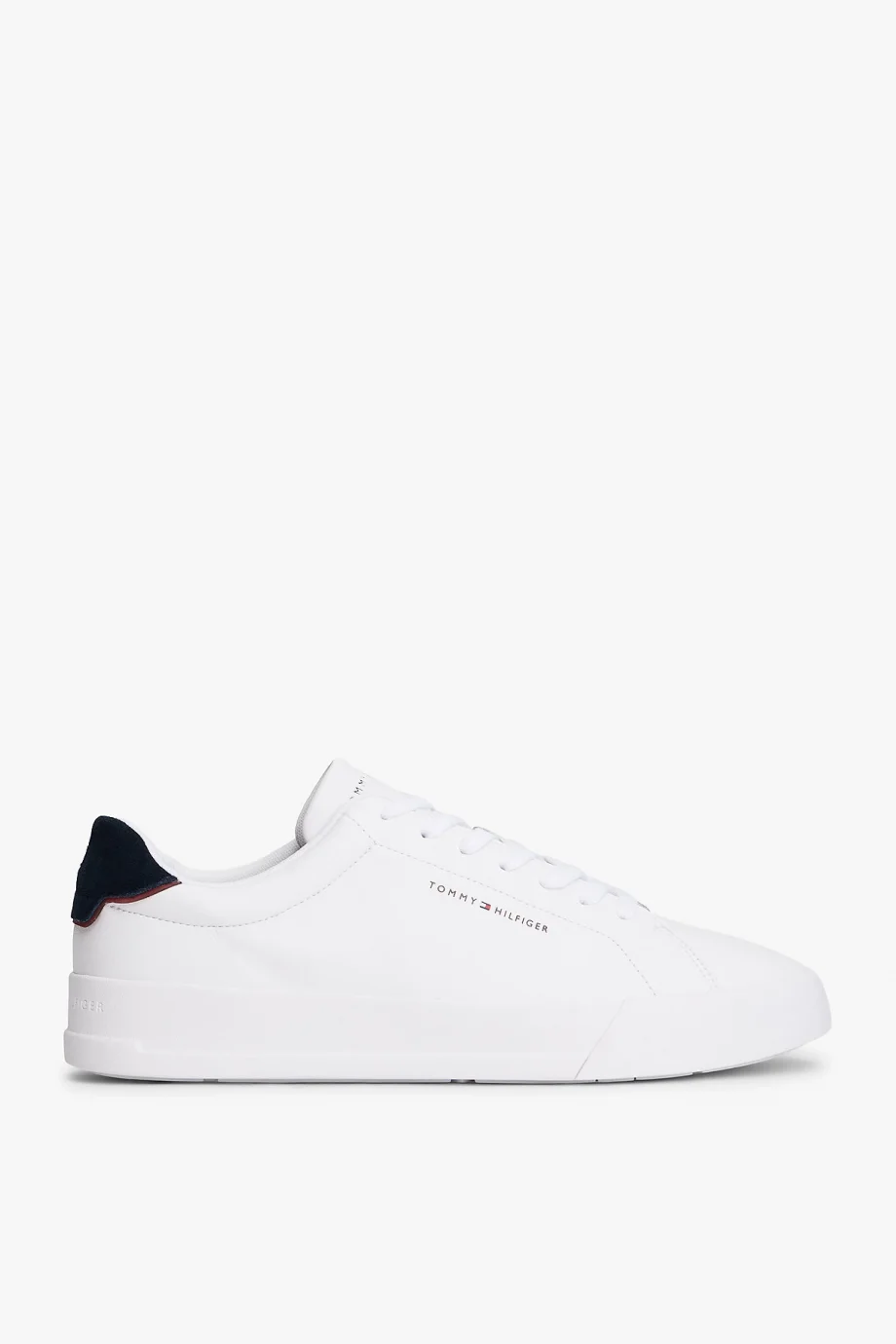 Tommy Hilfiger TH COURT LTH DETAIL ESS Erkek lacivert Sneaker FM0FM053670LD