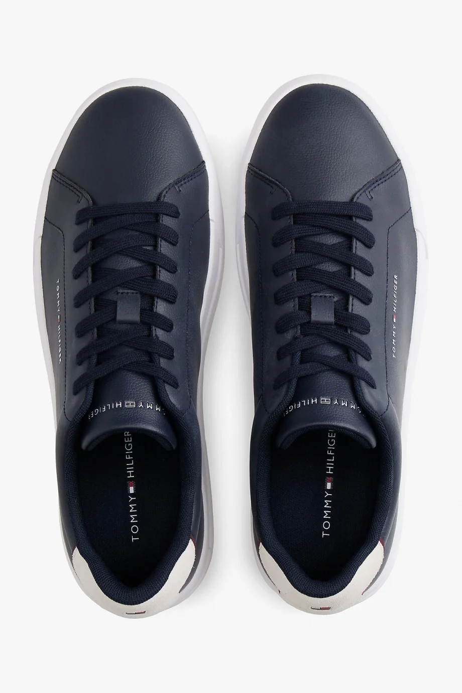 Tommy Hilfiger TH COURT LTH DETAIL ESS Erkek lacivert Sneaker FM0FM05367DW5
