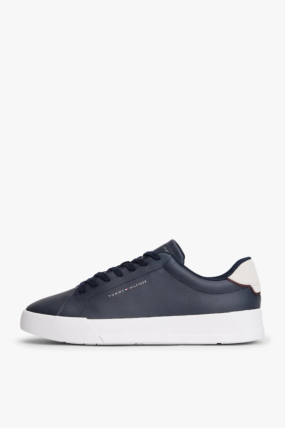 Tommy Hilfiger TH COURT LTH DETAIL ESS Erkek lacivert Sneaker FM0FM05367DW5