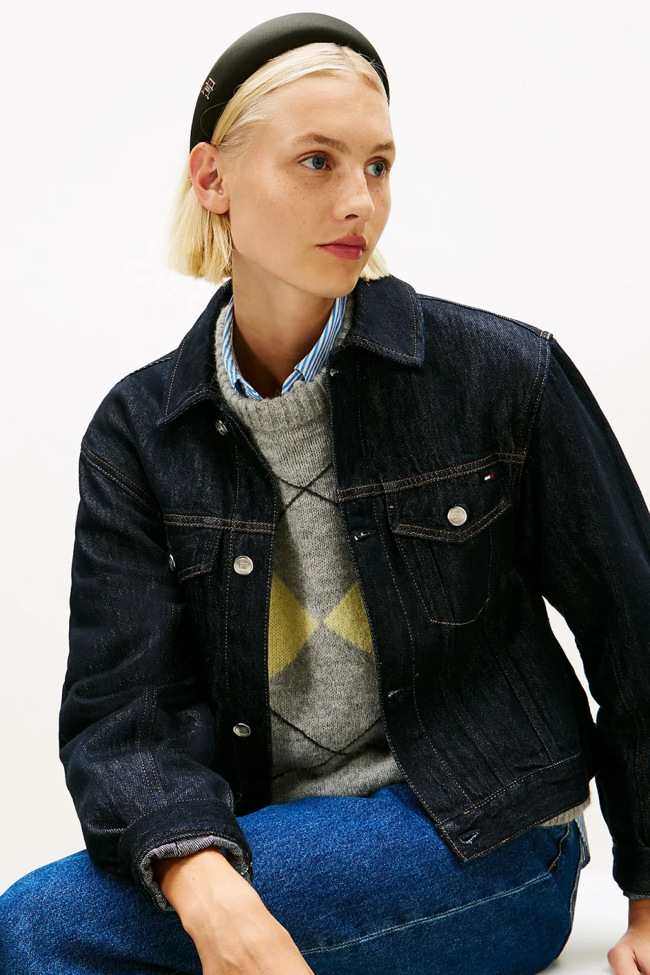 Tommy Hilfiger TH Elevated Chic Kadın Siyah Toka AW0AW18220BDS