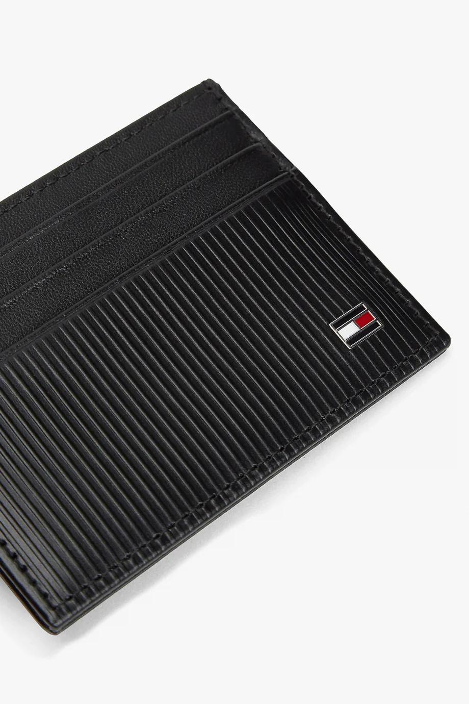 Tommy Hilfiger TH Flag Kredi Kartı Erkek Siyah Kartlık AM0AM13959BDS