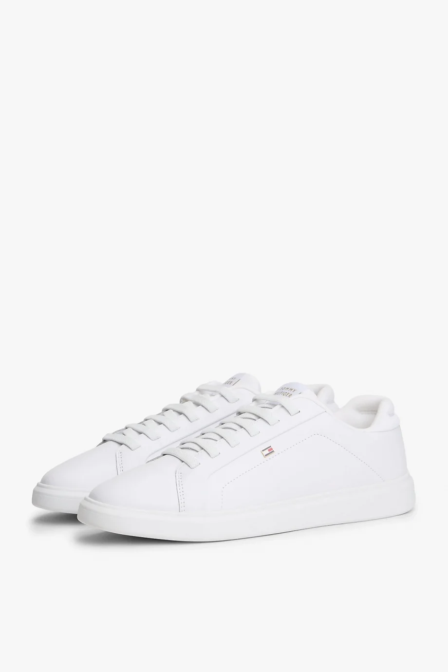 Tommy Hilfiger TH Icon Court Hafif Kadın Beyaz Sneaker FW0FW08948YBS