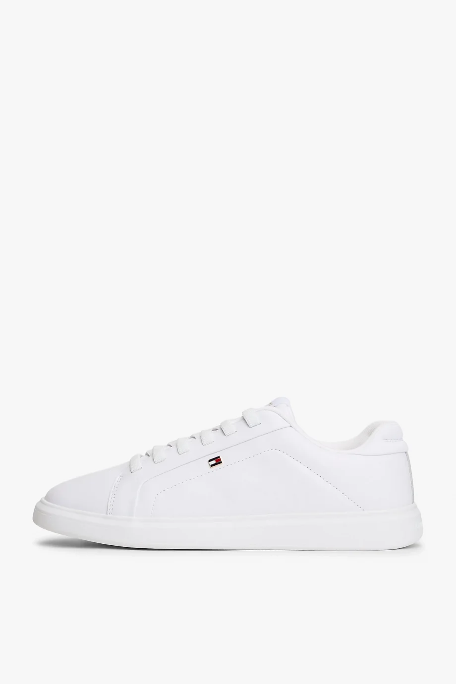 Tommy Hilfiger TH Icon Court Hafif Kadın Beyaz Sneaker FW0FW08948YBS