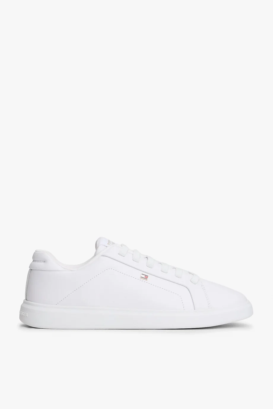 Tommy Hilfiger TH Icon Court Hafif Kadın Beyaz Sneaker FW0FW08948YBS