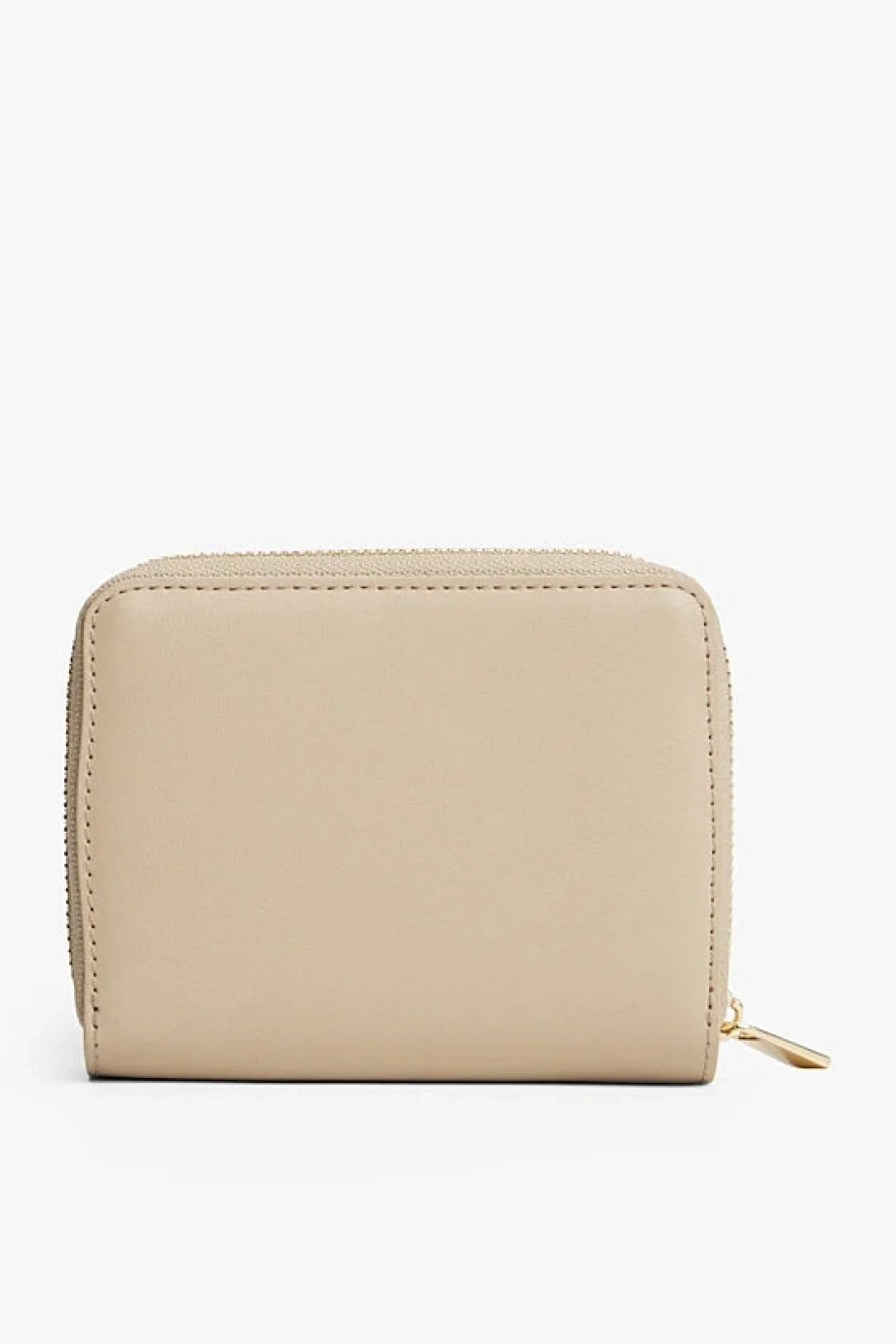 Tommy Hilfiger TH Icon Orta Boy Fermuarlı Kapaklı Kadın Beyaz Cüzdan AW0AW17742RBT