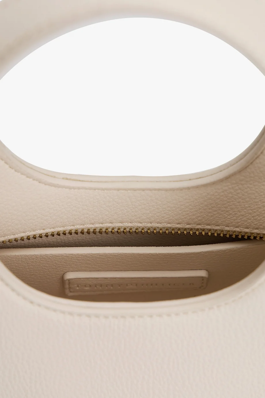 Tommy Hilfiger TH Logolu Mini Kadın Bej El Çantası AW0AW18281AEO