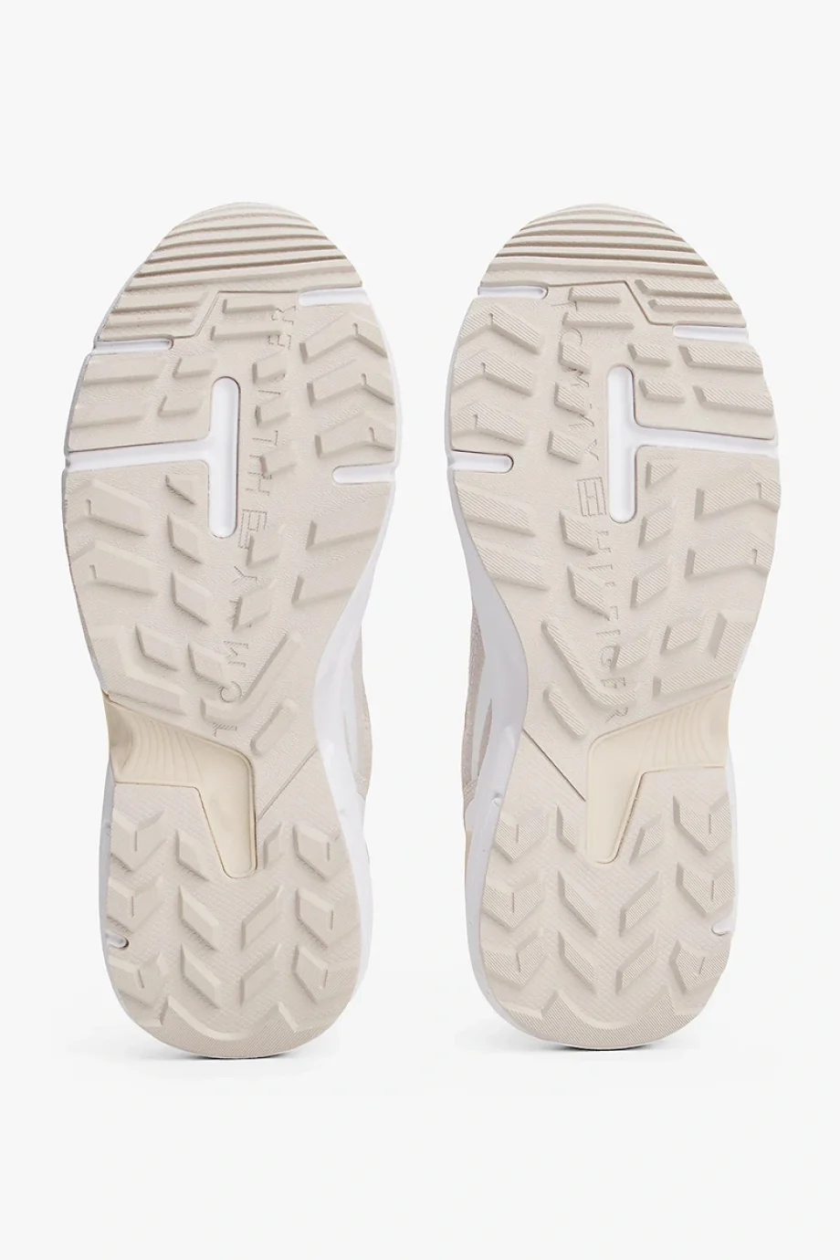 Tommy Hilfiger TH Modern Sağlam Tabanlı Runner Kadın  Beyaz Sneaker FW0FW086920F6