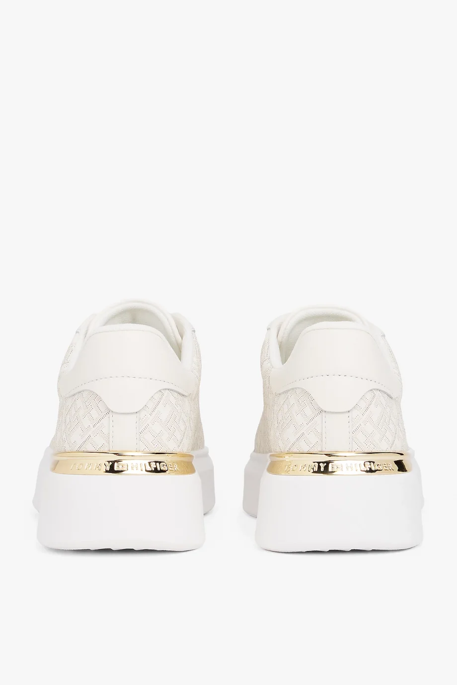 Tommy Hilfiger TH Monogram Platform Kadın Sneaker FW0FW09155YA8