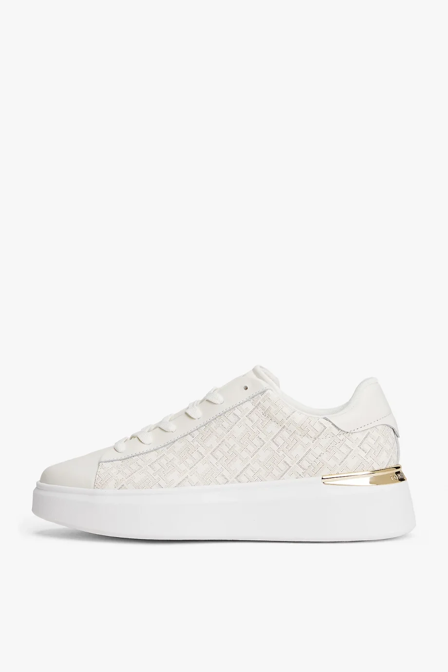 Tommy Hilfiger TH Monogram Platform Kadın Sneaker FW0FW09155YA8