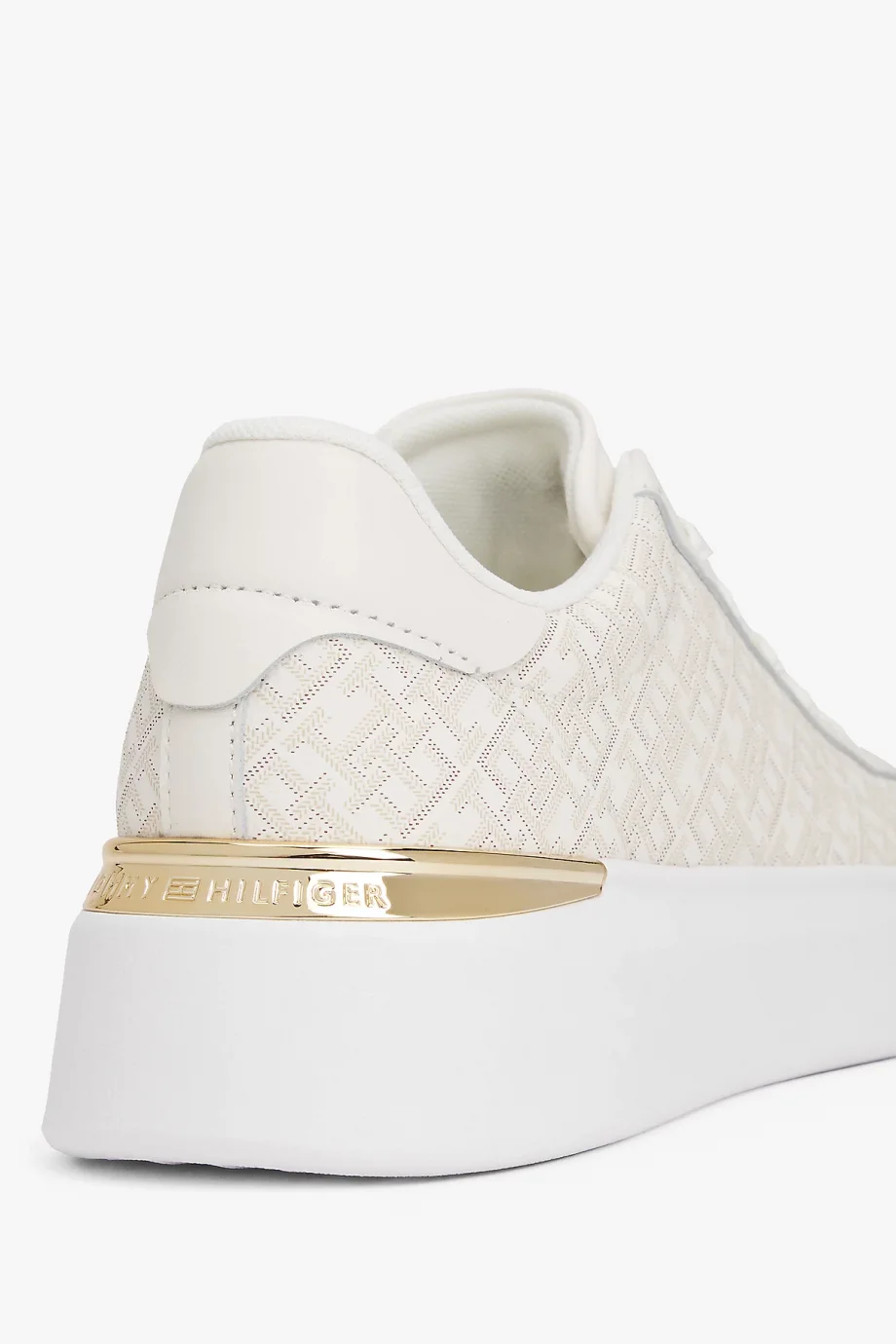 Tommy Hilfiger TH Monogram Platform Kadın Sneaker FW0FW09155YA8