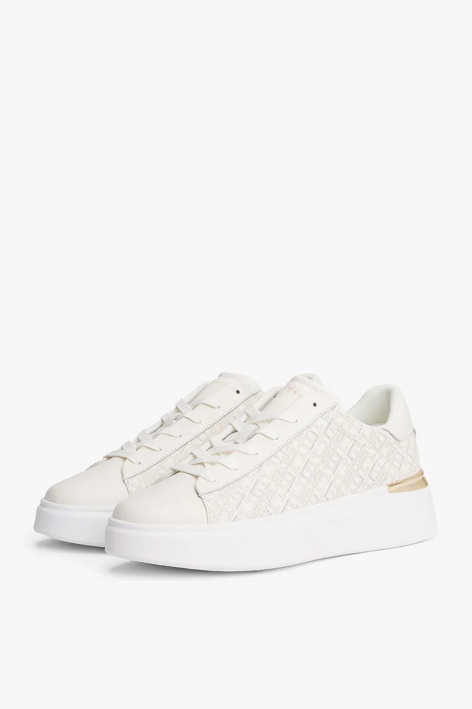 Tommy Hilfiger TH Monogram Platform Kadın Sneaker FW0FW09155YA8