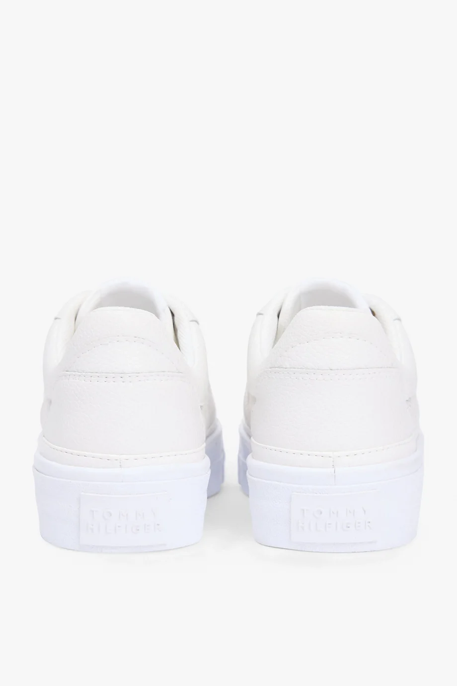 Tommy Hilfiger TH Platform Kapitone Kadın Beyaz Sneaker FW0FW09265YBL