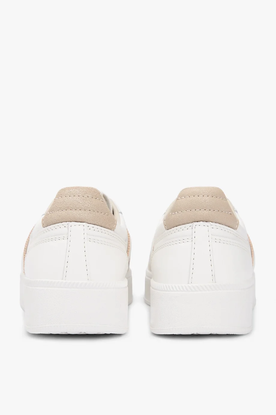 Tommy Hilfiger The Greenwich Edge Flatform Kadın Bej Sneaker EN0EN029000GA