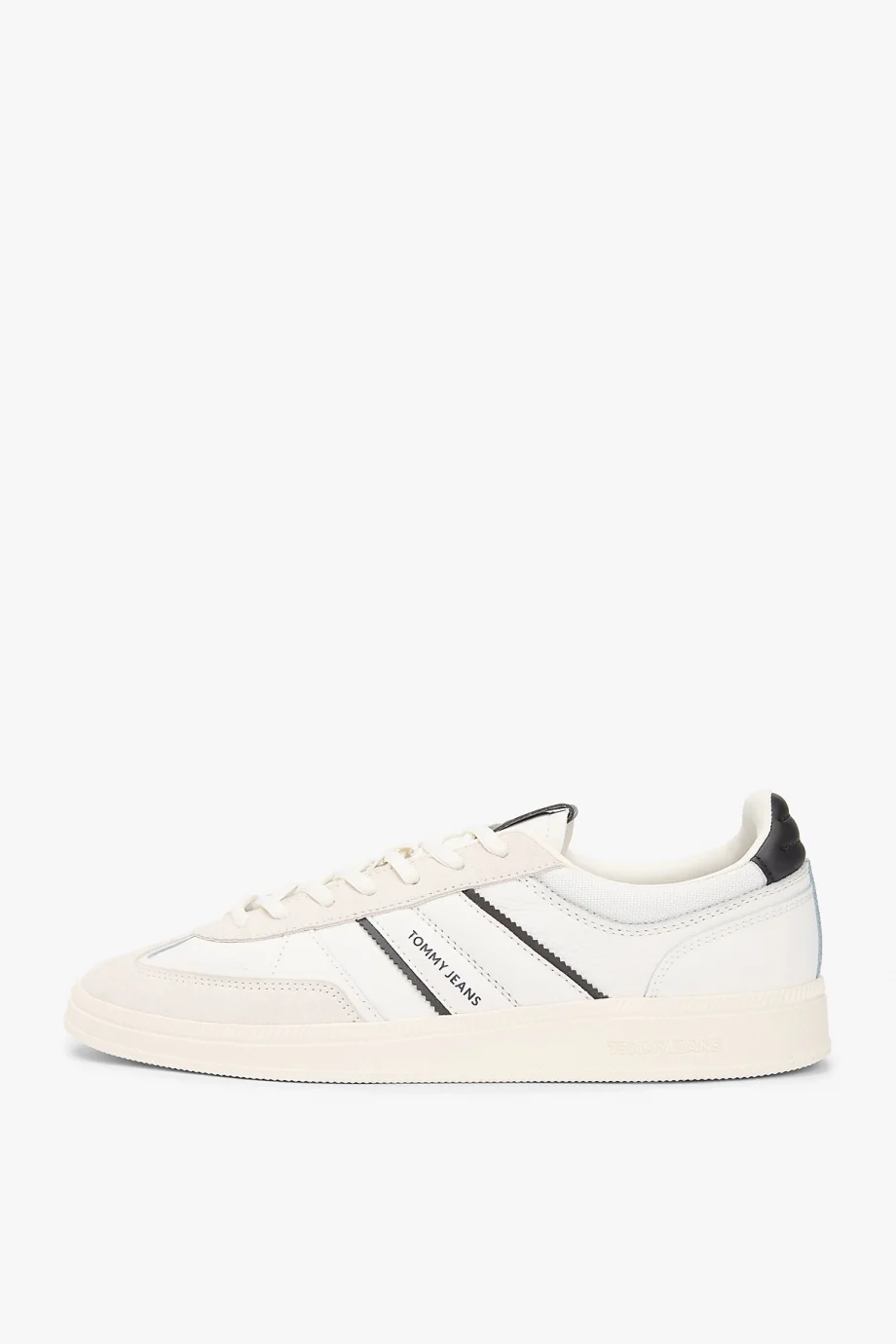 Tommy Hilfiger The Greenwich Edge Karışık Dokulu Erkek Beyaz Sneaker EM0EM016720K9