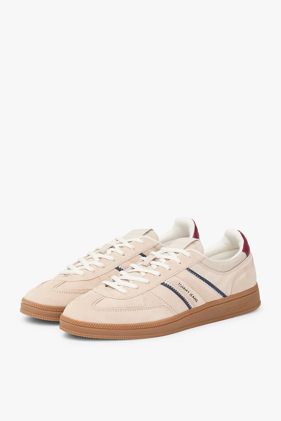 Tommy Hilfiger The Greenwich Edge Süet Erkek Bej Sneaker EM0EM01662ABY