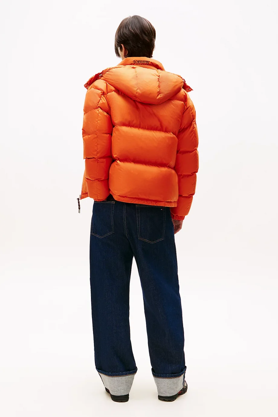 Tommy Hilfiger TJM Alaska Kuş Tüyü Şişme Erkek Turuncu Mont  DM0DM22036SZZ