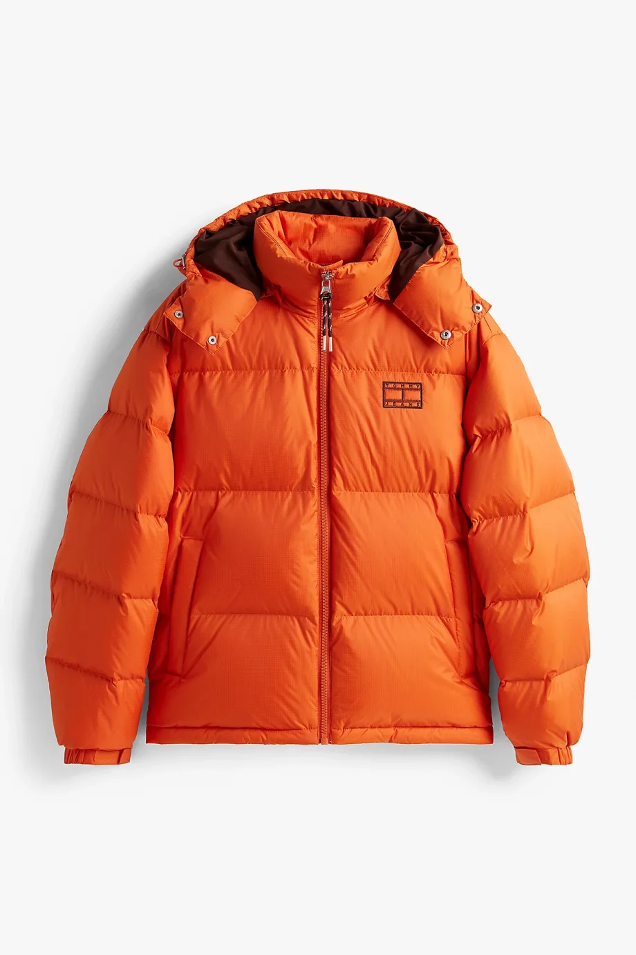 Tommy Hilfiger TJM Alaska Kuş Tüyü Şişme Erkek Turuncu Mont  DM0DM22036SZZ