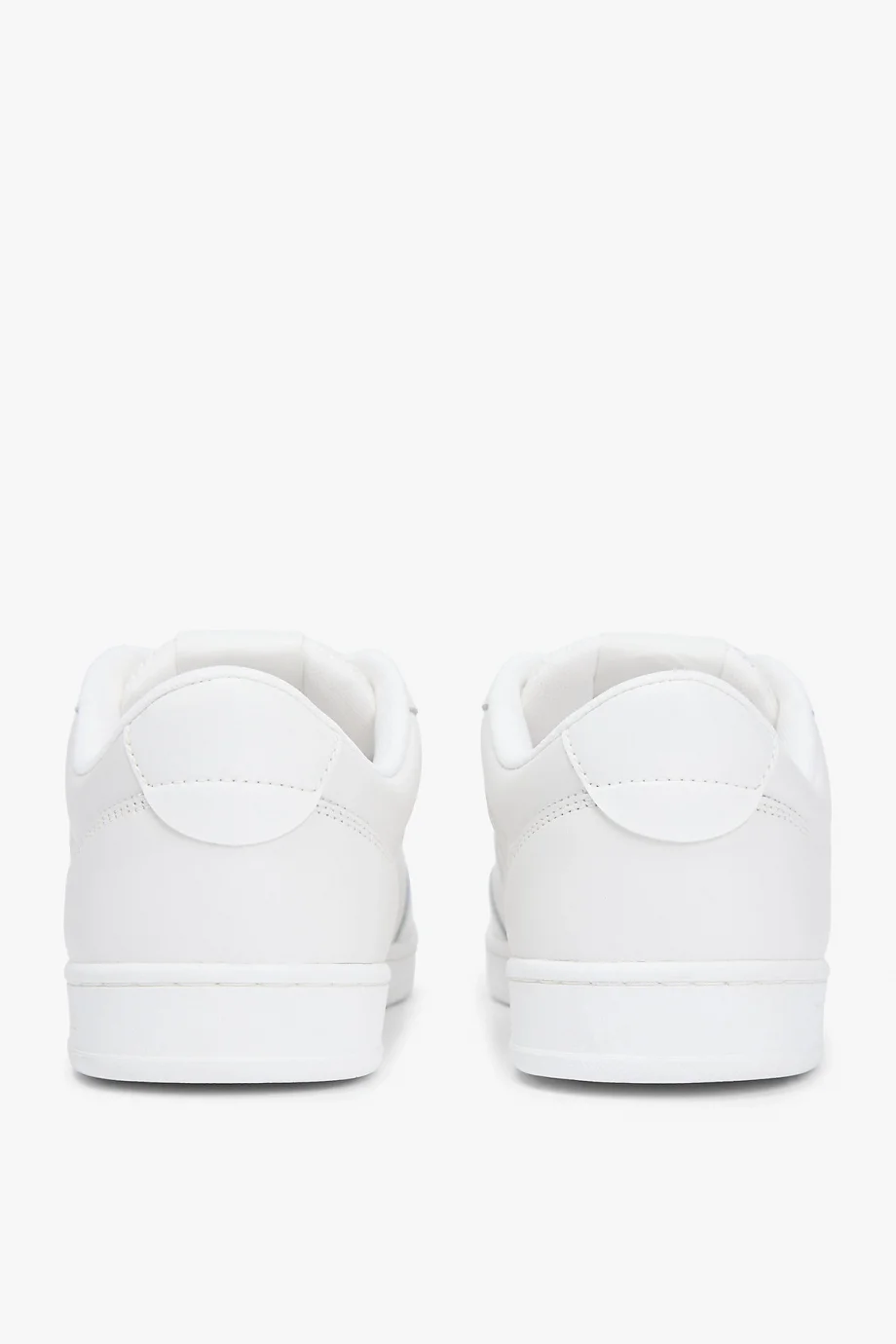 Tommy Hilfiger TJM Cupsole Uzun Bağcıklı Deri Erkek Beyaz Sneaker EM0EM01707YBL