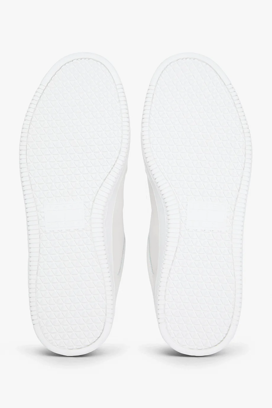 Tommy Hilfiger TJM Cupsole Uzun Bağcıklı Deri Erkek Beyaz Sneaker EM0EM01707YBL