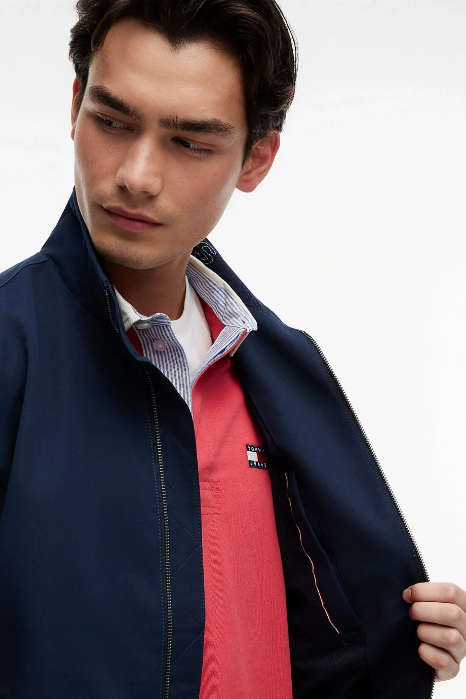 Tommy Hilfiger TJM Essential Erkek Mavi Ceket DM0DM22720C1G