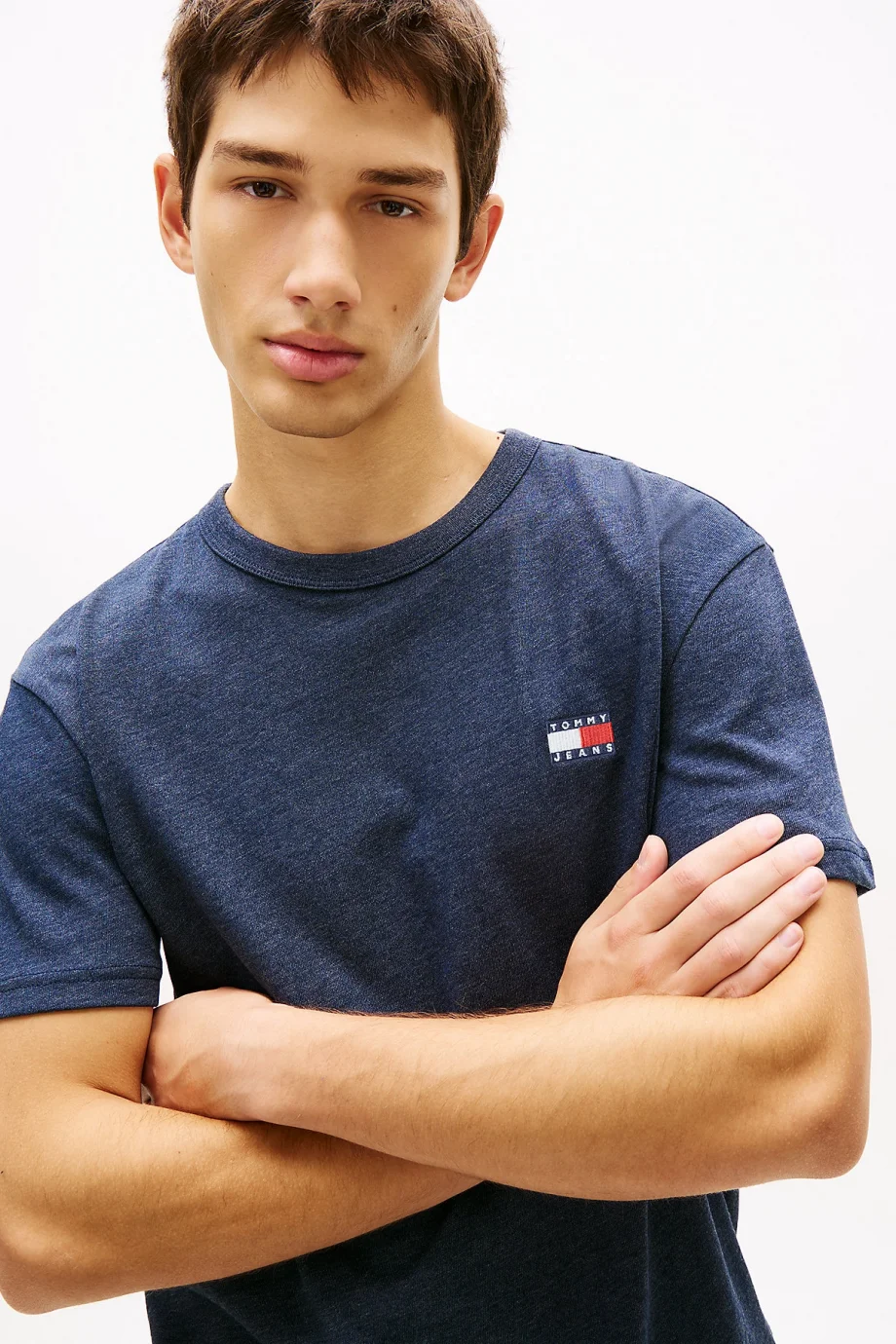 Tommy Hilfiger TJM Normal Kesim Armalı Erkek Mavi T-shirt DM0DM22667C1G