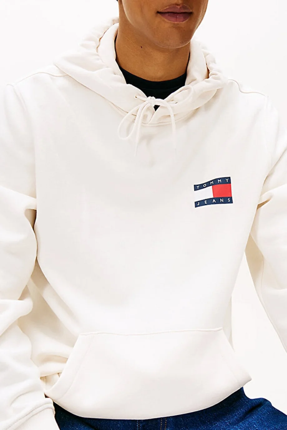 Tommy Hilfiger TJM Normal Kesim Klasik Bayrak Desenli Erkek Sweatshirt  DM0DM20738YBH