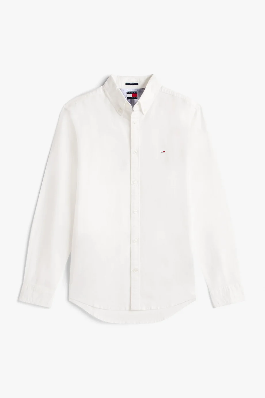 Tommy Hilfiger TJM Normal Kesim Oxford Erkek Beyaz Gömlek DM0DM22836YBL