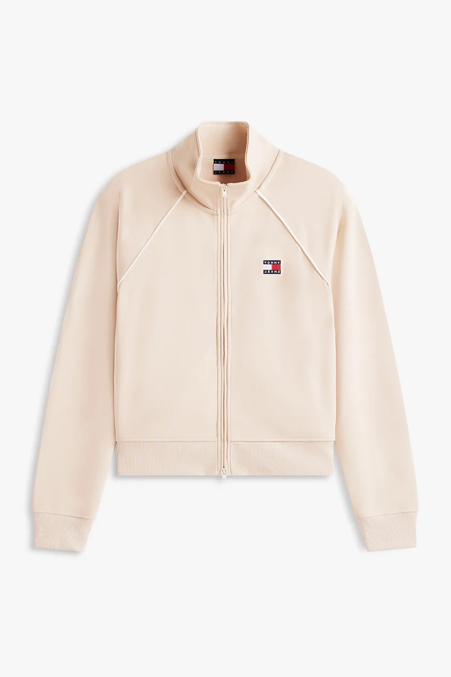 Tommy Hilfiger TJW Amblemli Eşofman Üstü Kadın Bej Sweatshirt DW0DW21930ABY
