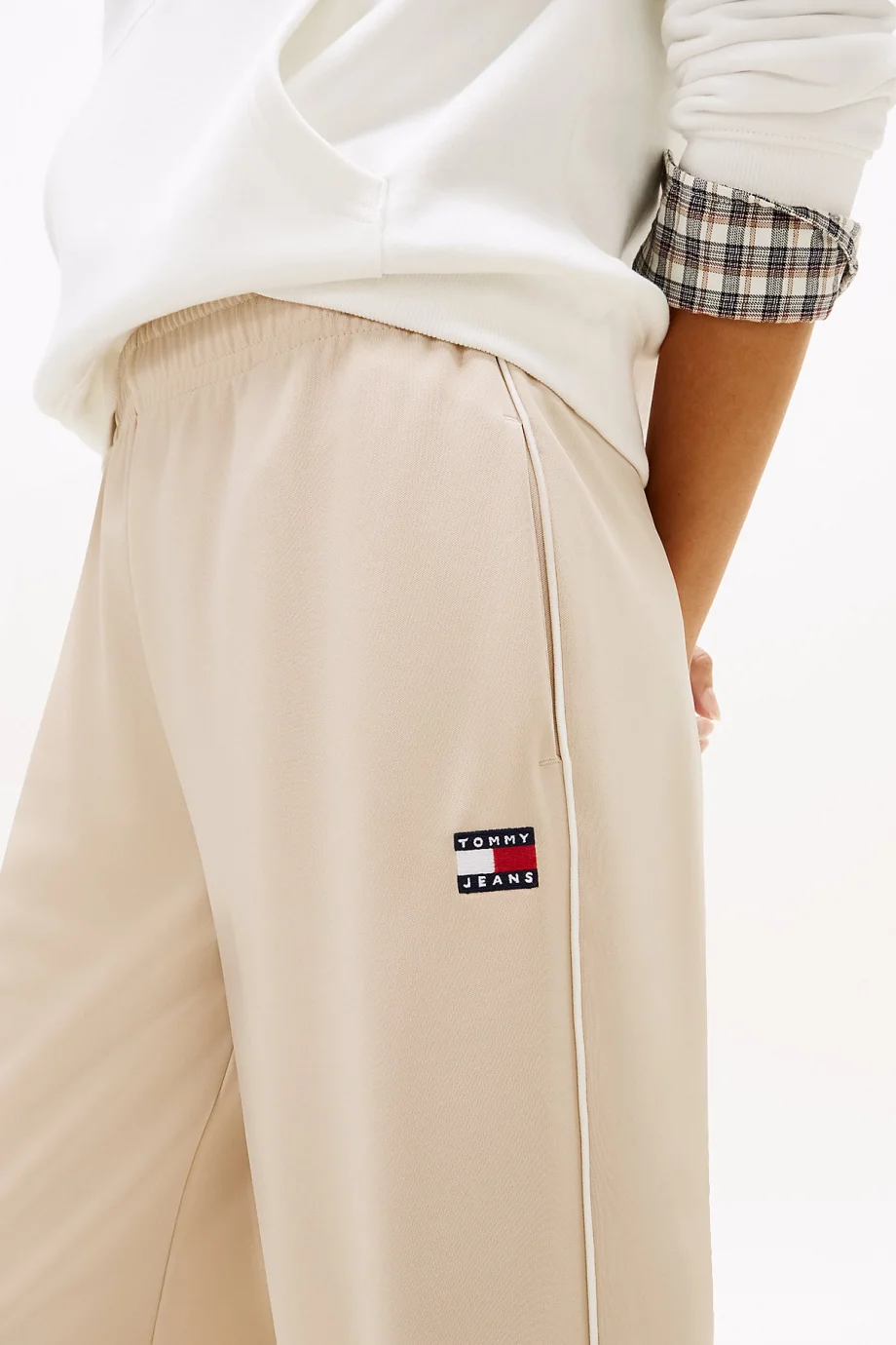 Tommy Hilfiger TJW Arşiv Eşofman Kadın Bej Eşofman Altı DW0DW22633ABY