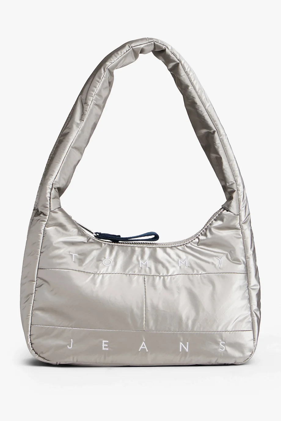 Tommy Hilfiger TJW Arşiv Gümüş Rengi Omuz Kadın Gri Omuz Çantası AW0AW180660IP