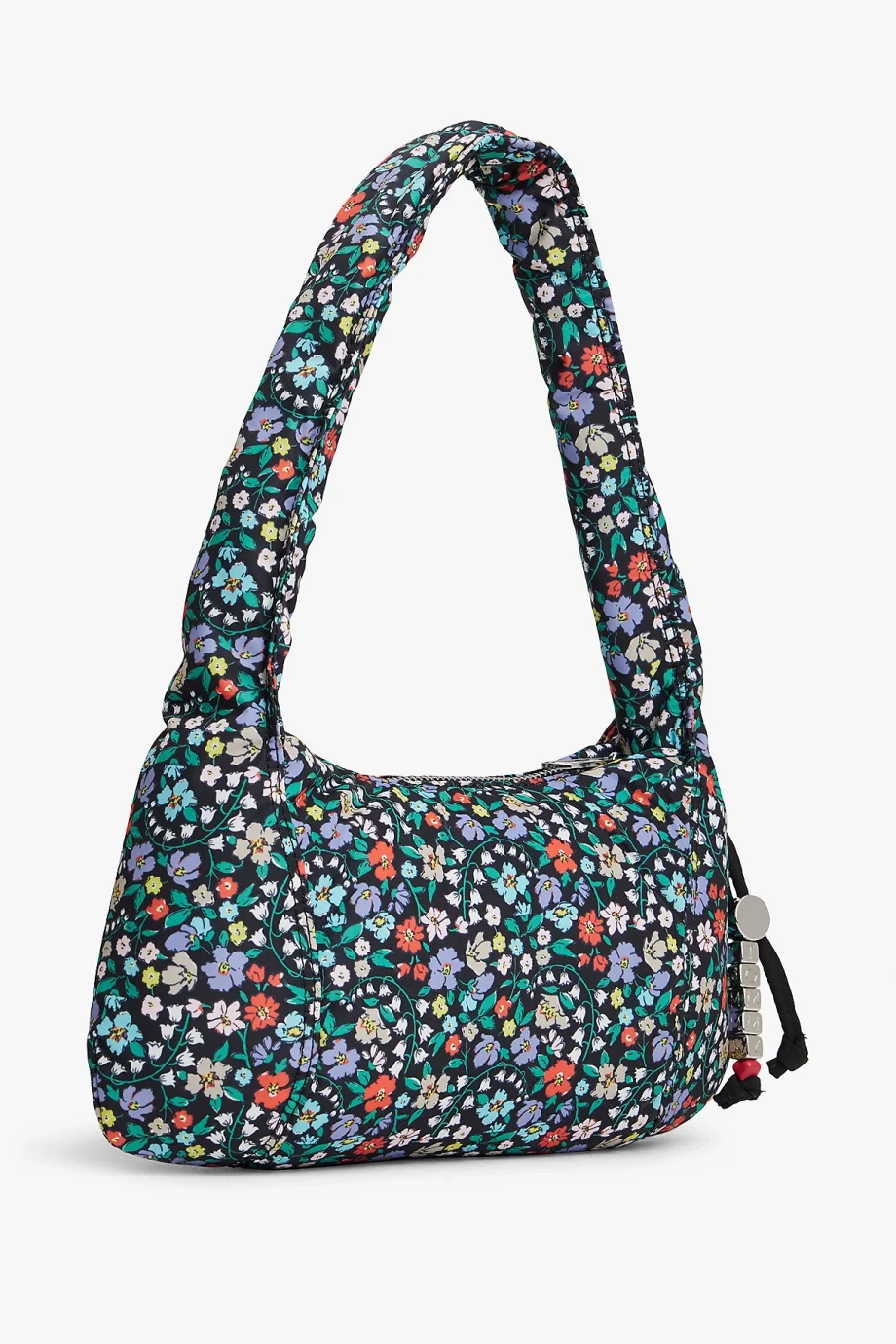 Tommy Hilfiger TJW Casual Çiçekli Omuz Kadın Mavi Omuz Çantası AW0AW180600G3