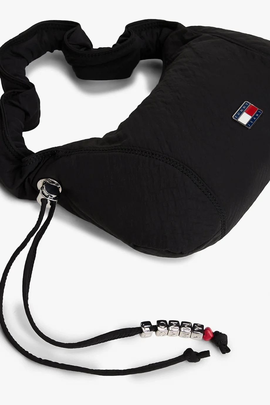 Tommy Hilfiger TJW Casual Omuz Kadın Siyah Omuz Çantası AW0AW18068BDS