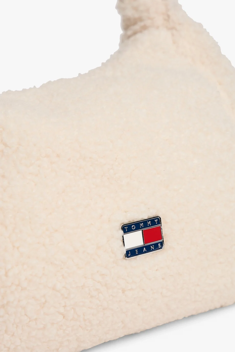 Tommy Hilfiger TJW Casual Sherpa Omuz Kadın Bej Omuz Çantası AW0AW180770F6