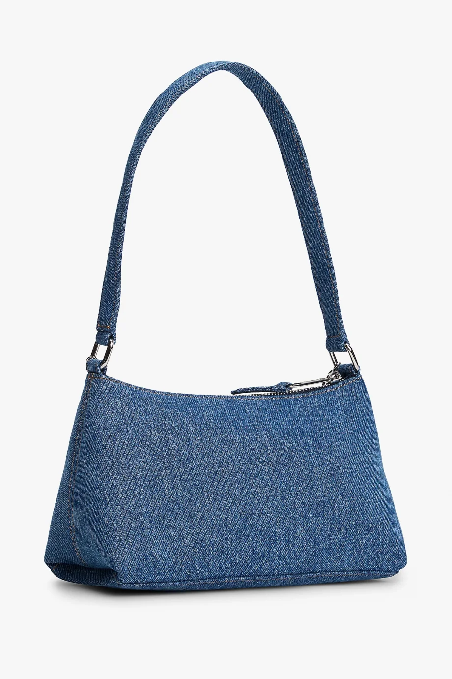 Tommy Hilfiger TJW Cool Denim Omuz Kadın Denim Omuz Çantası AW0AW185751A7