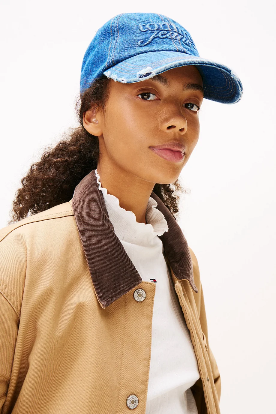 Tommy Hilfiger TJW Cool Kadın Denim Şapka AW0AW180941A7