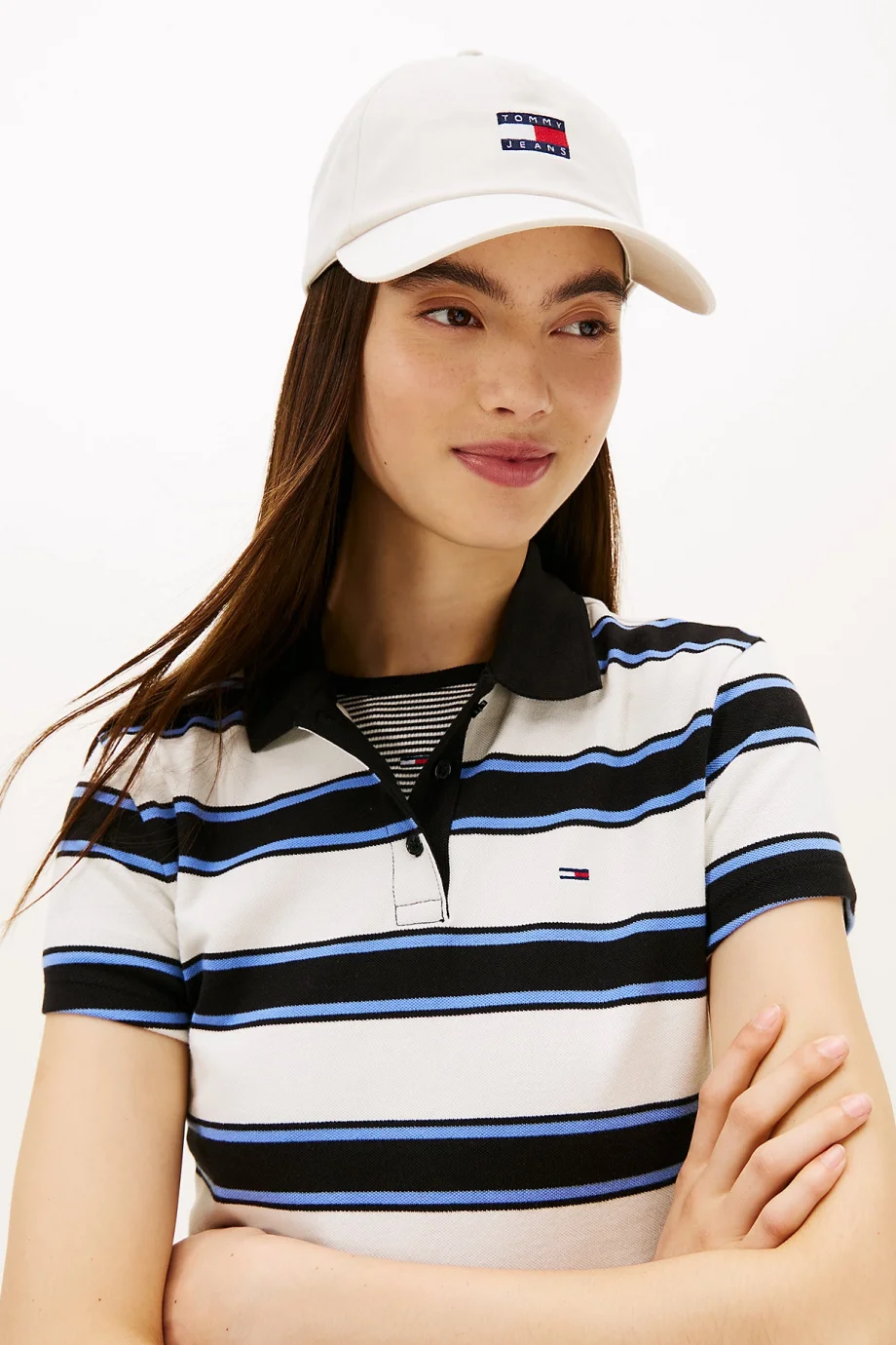 Tommy Hilfiger TJW Heritage Core 5 Panelli Kadın Beyaz Şapka AW0AW16991YBI