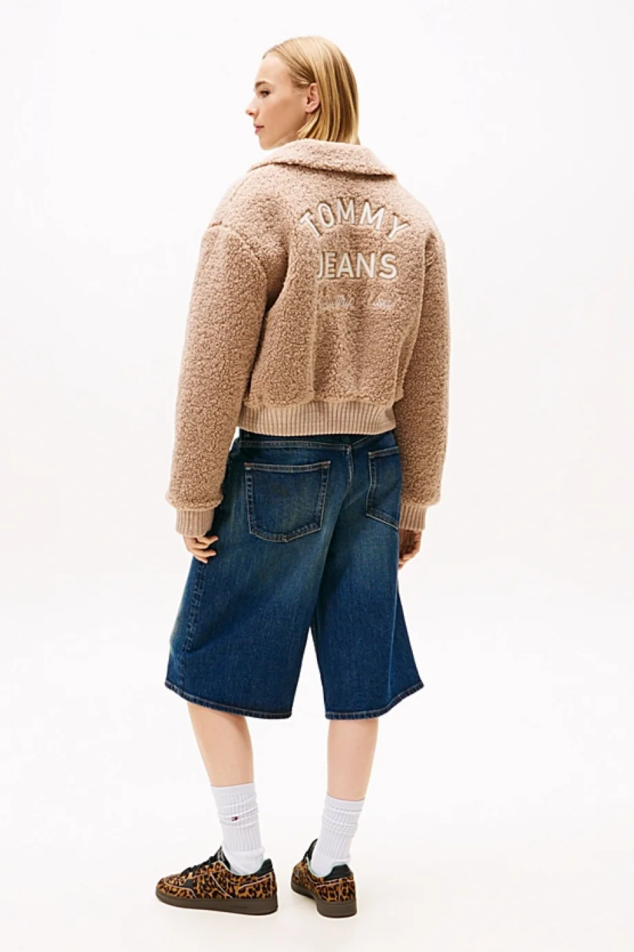 Tommy Hilfiger TJW Kürk Dokulu Kolej Stili Kadın Kahverengi Ceket DW0DW21666GUQ