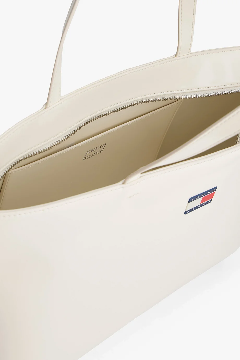 Tommy Hilfiger TJW Must El ve Omuz Kadın Beyaz El Çantası AW0AW18069YBI
