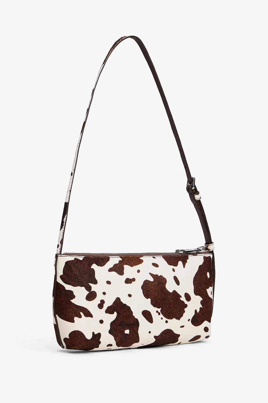 Tommy Hilfiger TJW Must İnek Desenli Omuz Kadın Beyaz Omuz Çantası AW0AW180610K6