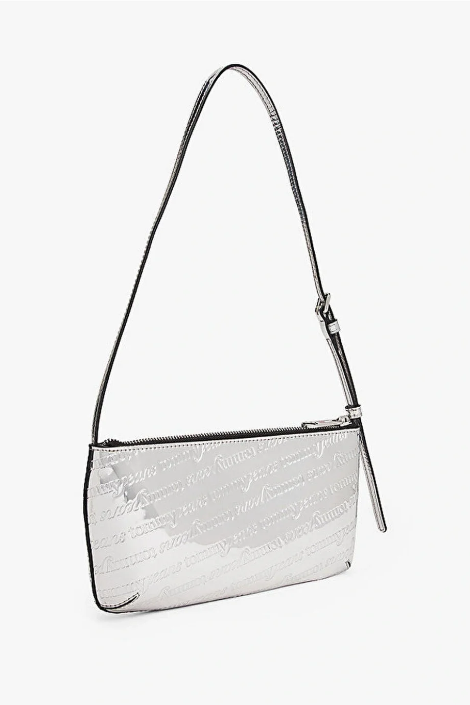 Tommy Hilfiger TJW Must Metalik Omuz Kadın Gri Omuz Çantası AW0AW180090IN
