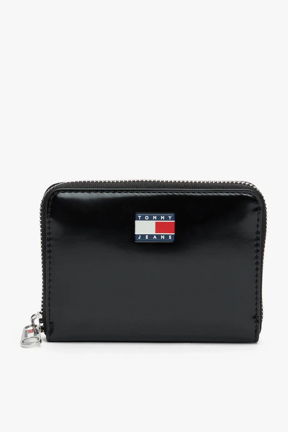 Tommy Hilfiger TJW Must Orta Boy Fermuarlı Kadın Siyah Cüzdan AW0AW18090BDS