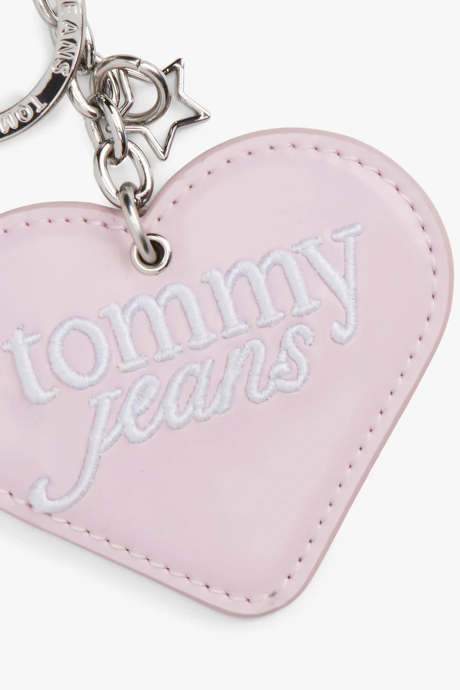 Tommy Hilfiger TJW PU Kalp Şekilli Anahtarlık Kadın Pembe Anahtarlık AW0AW18269TON