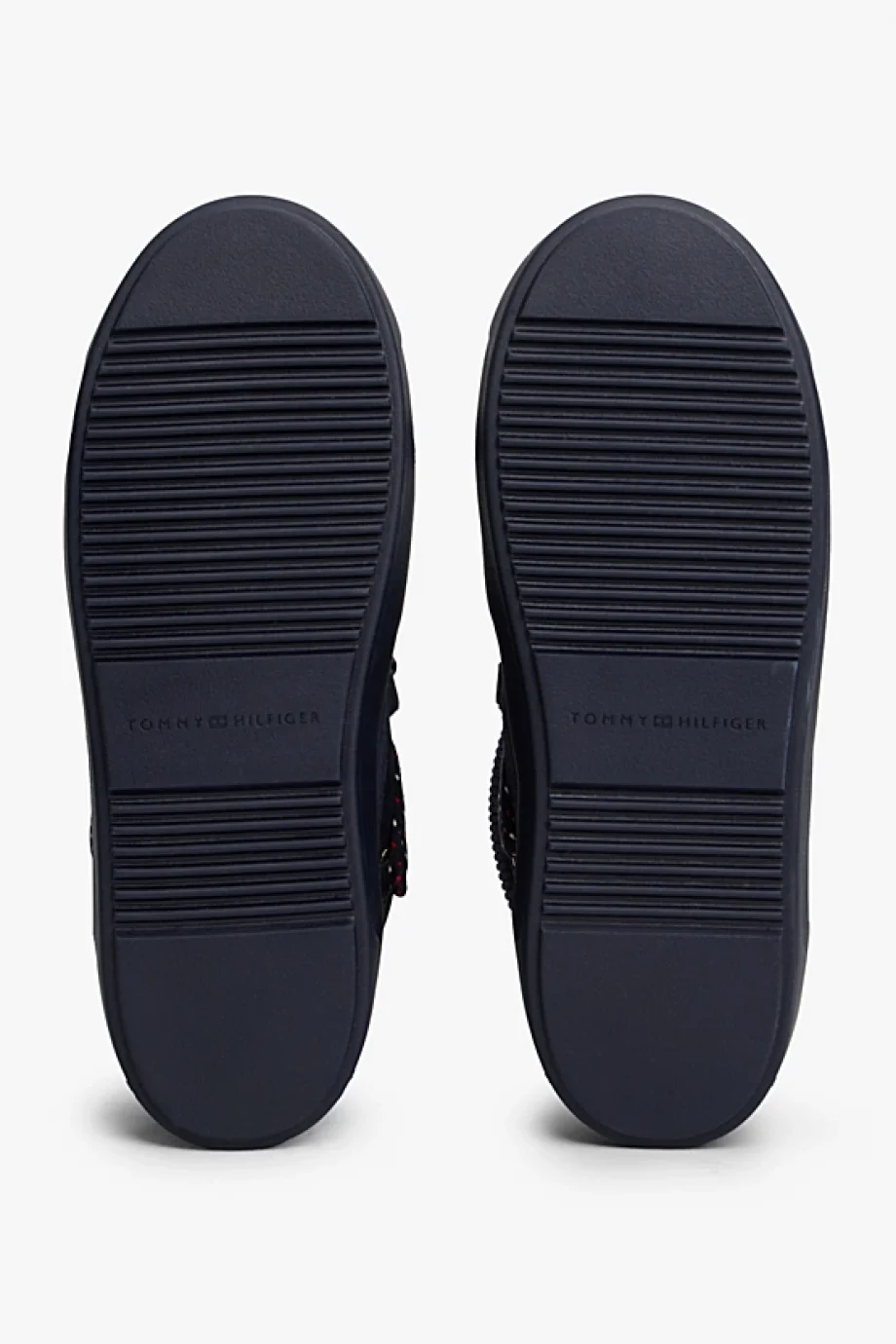 Tommy Hilfiger Tommytech İkonik Şeritli Sıcak Kar Kadın Mavi Bot FW0FW09163DW6