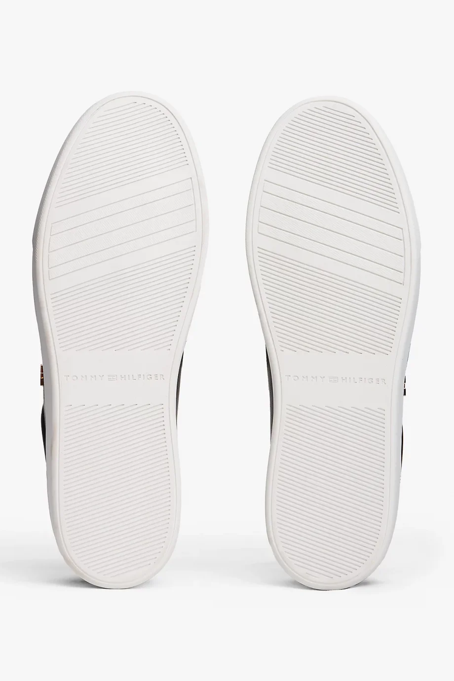 Tommy Hilfiger Yükseltilmiş Kort Stili Kadın Siyah Sneaker FW0FW08680BDS