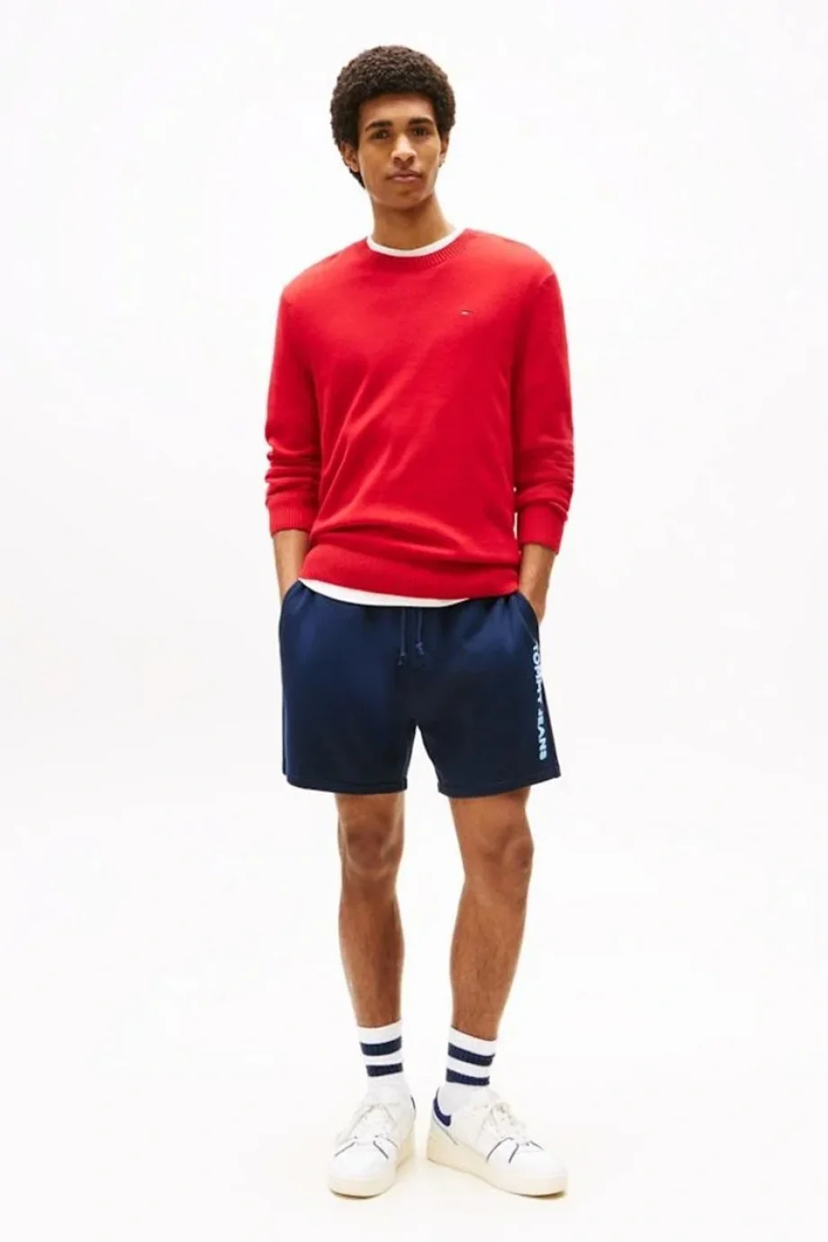 Tommy Hilfiger Erkek Rahat Kesim Klasik Plaj Mavi Şort DM0DM21781C1G